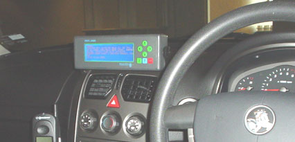 pdt2000 in car