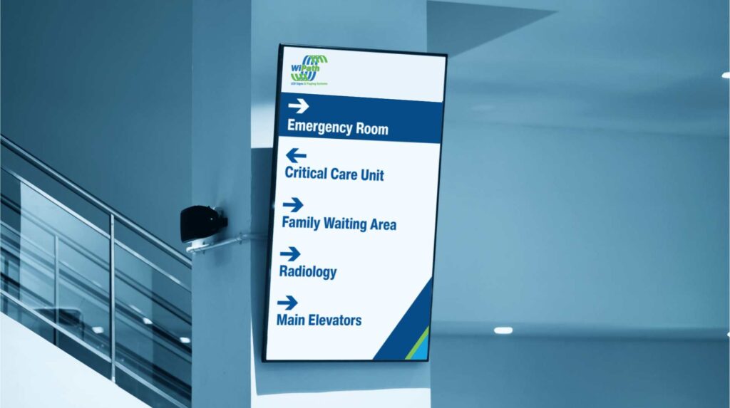 Digital Signs in Hospitals