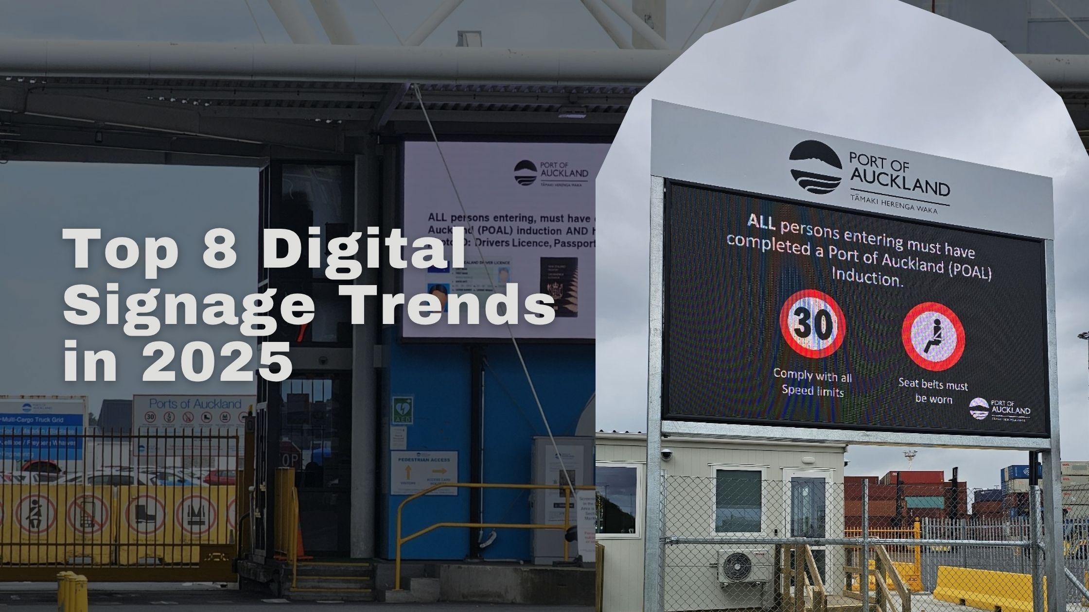 Top 8 Digital Signage Trends to Watch in 2025