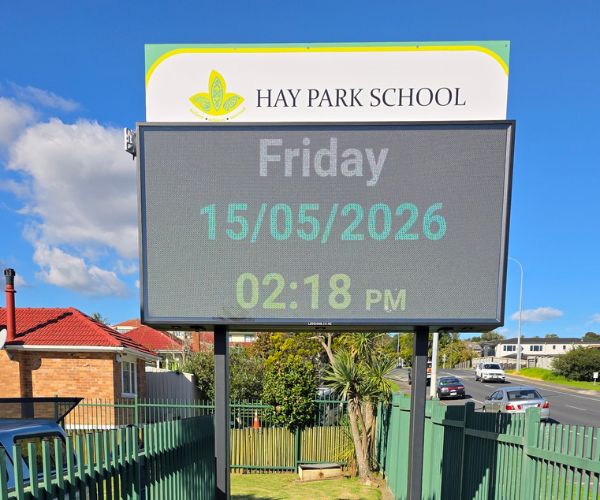 School Digital LED sign