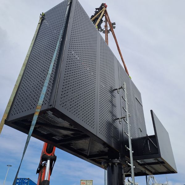 Industrial LED Sign Installation Process (3)
