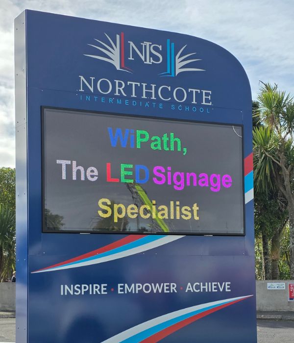 Northcote Intermediate School Digital LED Sign Upgrade