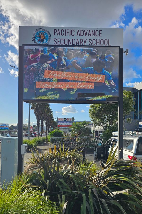 Pacific Advance School Digital Signage