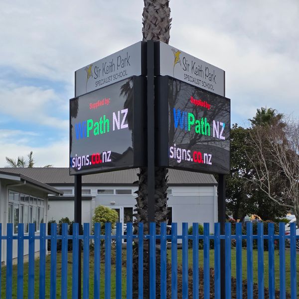Sir Keith Park Specialist School LED Sign (2)