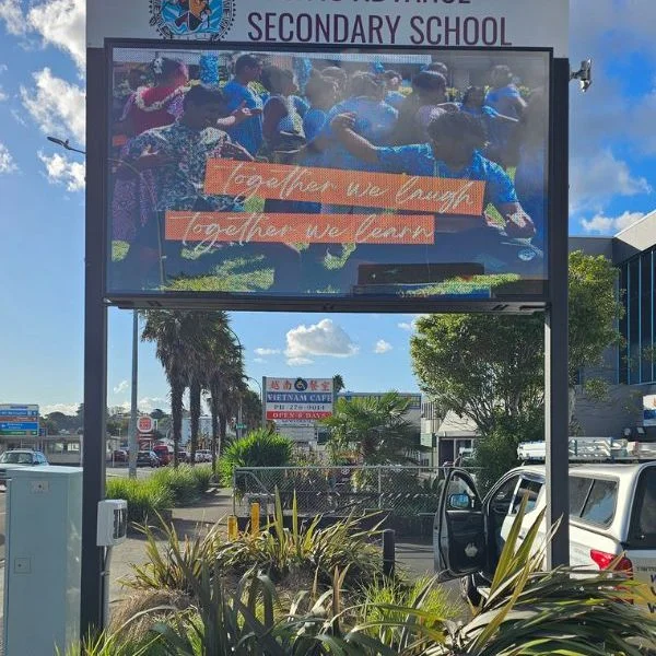 Pacific Advance School Digital Signage